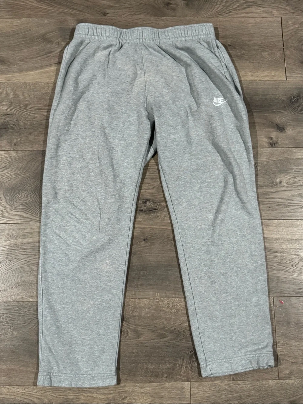 Nike Light Gray Kids' Fleece Joggers